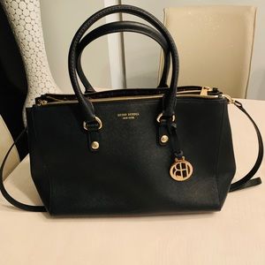 Henry Bendel Black Bag in perfect condition.